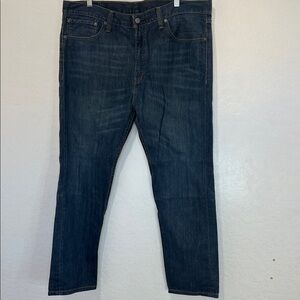 Levi's 508 Regular Fit Straight Rugged Denim Blue Jeans Mens Size 38 x 30 VTG